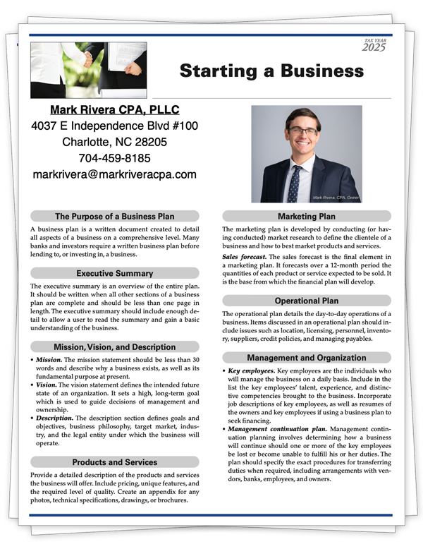 Checklist for starting a business, featuring sections on business plans, marketing strategies, and operational guidelines, relevant to financial solutions for solo entrepreneurs.